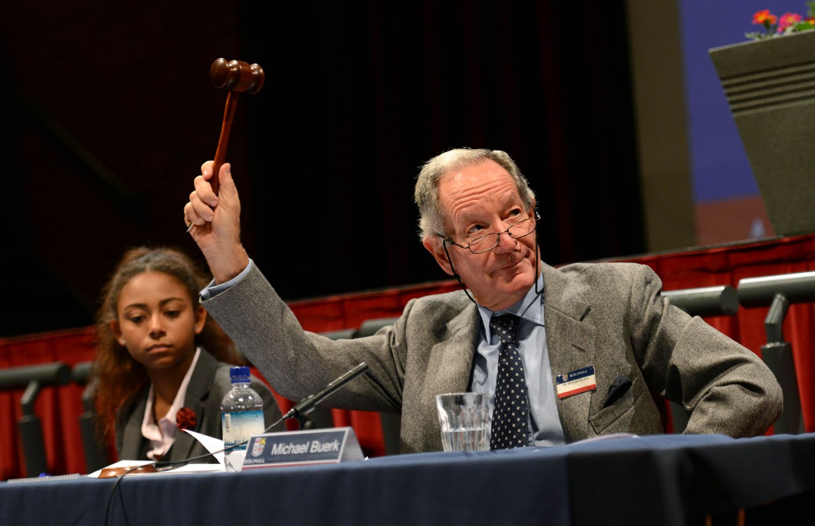 Solihull School - Michael Buerk Back for Big Debate